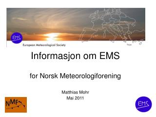 Informasjon om EMS