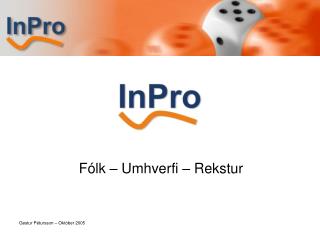 f lk umhverfi rekstur