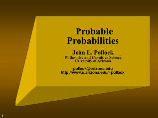 The Epistemology of Probability