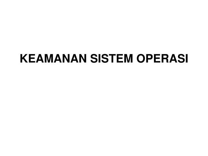 keamanan sistem operasi