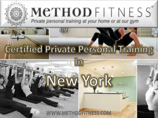 Personal Training Programs From Method Fitness