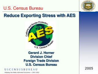 Reduce Exporting Stress with AES