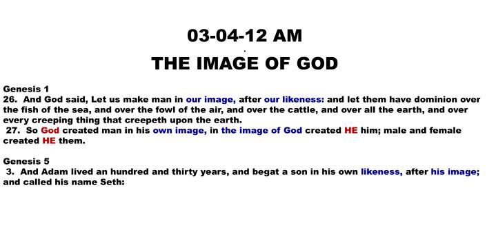 03 04 12 am the image of god