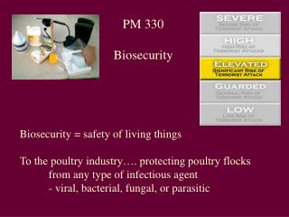 PM 330 Biosecurity